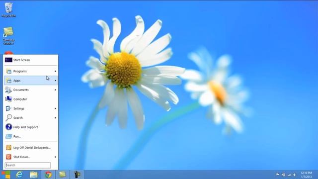 How To Get The Windows 8 Start Menu смотреть онлайн