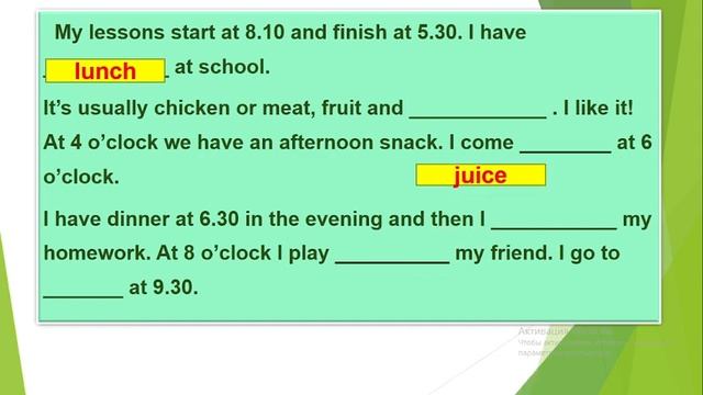 WORKBOOK-1(4). Unit 3. Урок 9 упр. 2 стр. 63 - 64. смотреть онлайн
