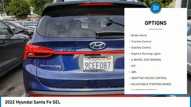 2022 Hyundai Santa Fe Cerritos INFINITI - NH440567L смотреть онлайн