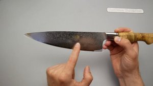 Поварской нож HEZHEN / Дамасская сталь + VG10? / Кухонные ножи с Алиэкспресс