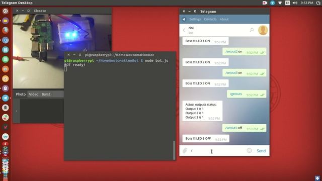 Raspberry pi Telegram Bot (Bahasa) смотреть онлайн
