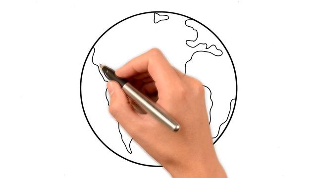 РИСУЕМ ПЛАНЕТУ ЗЕМЛЯ / HOW TO DRAW THE PLANET EARTH смотреть онлайн