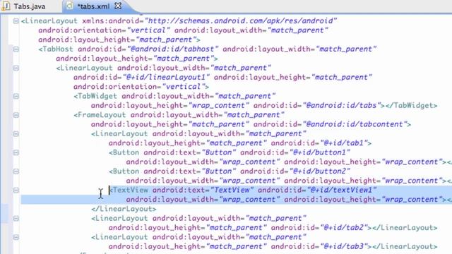 Android Application Development Tutorial - 84 - Tabs setup with TabHost смотреть онлайн