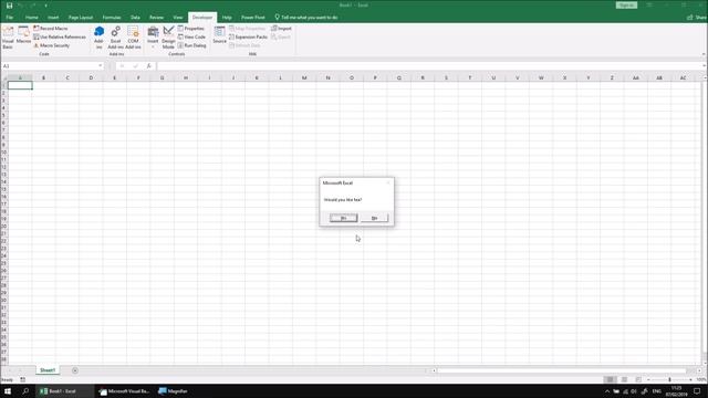 Excel VBA Online Course - 5.2.1 Displaying Different Buttons смотреть онлайн
