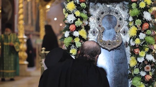 День Преподобного Сергия. Акафист. Всенощное бдение. смотреть онлайн