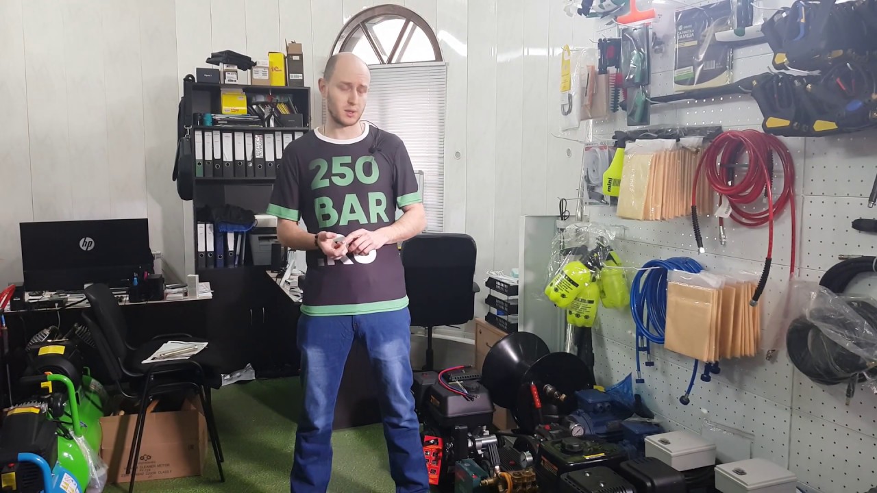 Мой машину без электричества! Конструктор - автомойка 250 бар. Собери сам! смотреть онлайн