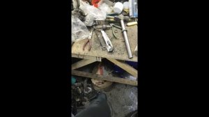 Установка короткоходной кулисы от шнивы на 4-х ступку