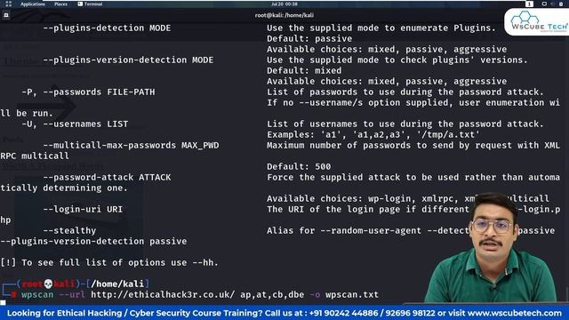 How to Scan for WordPress Vulnerabilities | Hack WP Website - Ethical Hacking смотреть онлайн