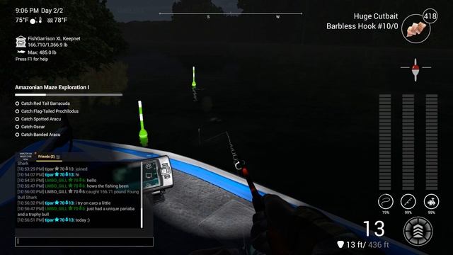Fishing Planet 2021 Amazonian maze Brasil low level gear xp farm Trophy bull shark 11.5kg rod смотреть онлайн