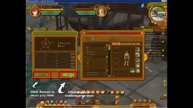 How to Edit Status - Ragnarok Online 2 Legend of the Second RO2 LotS смотреть онлайн