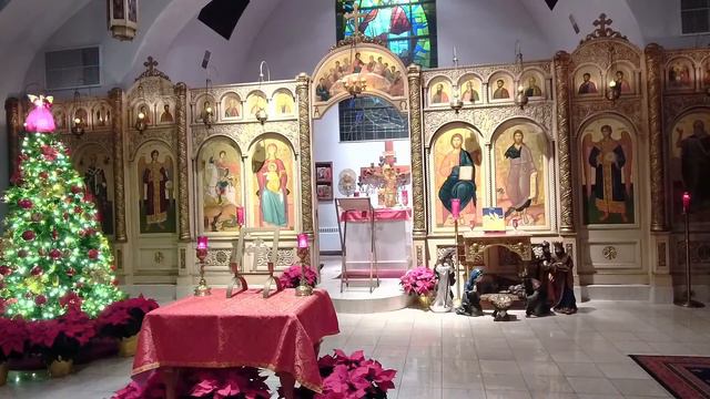 Wednesday, December 23rd - Royal Hours for the Nativity (Christmas) смотреть онлайн