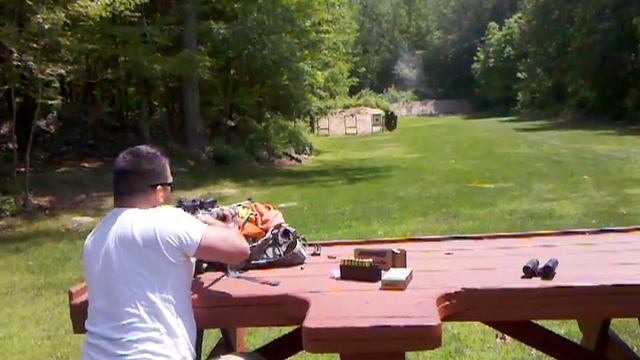 paul shooting his Marlin 338 for the first time смотреть онлайн