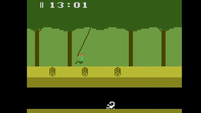 Full Game Walkthrough - Pitfall - Atari 2600 - 100% Completion Perfect Score Guide смотреть онлайн