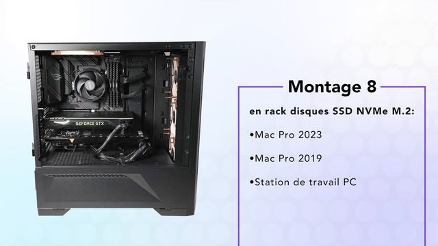 Carte PCIe Sonnet M.2 8x4 Silent Gen4 - 64 To de stockage SSD смотреть онлайн