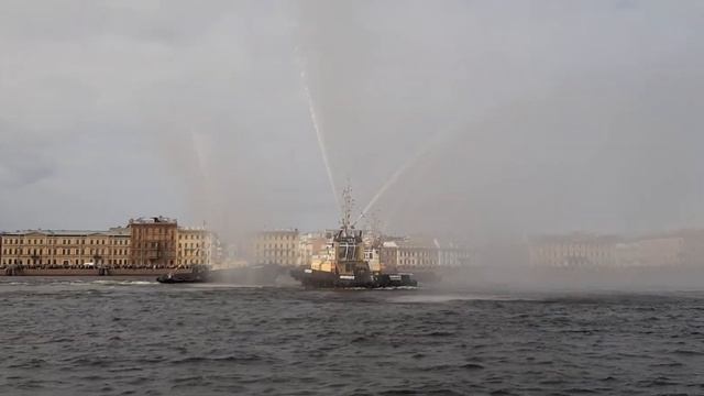 Вальс буксиров Санкт-Петербург 2022 смотреть онлайн
