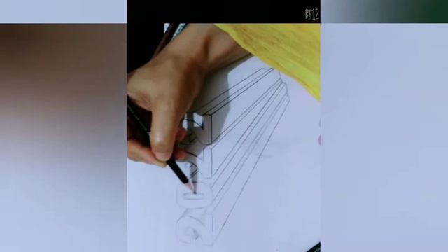 How to draw 2022 numbers in 3D trick art on line paper#drawing #art #artist #bintemukhtarartgallery смотреть онлайн