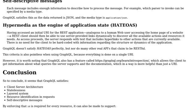 Is GraphQL REST compliant (almost)? смотреть онлайн