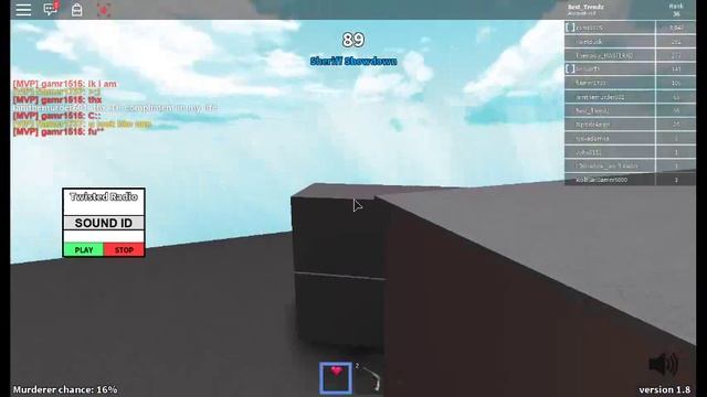 gummy bear id for twisted murder roblox смотреть онлайн