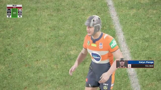What a try from KP again Rugby League Live 4 смотреть онлайн