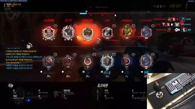 [오버워치]지뇽TV Overwatch youngest player смотреть онлайн