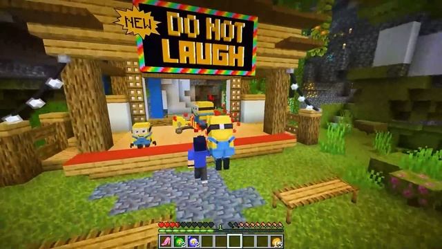 New DO NOT LAUGH in Minecraft! смотреть онлайн