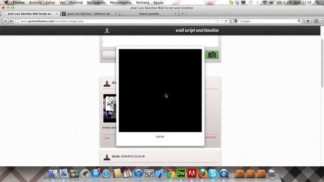 Timeline and wall with Ajax смотреть онлайн