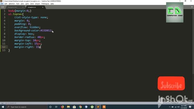 Responsive & hover Navigation in HTML & CSS no bootstrap use computer смотреть онлайн