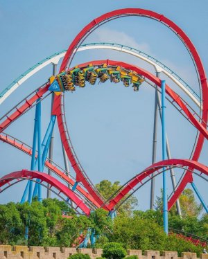 Испания, парк развлечений Порт Авентура