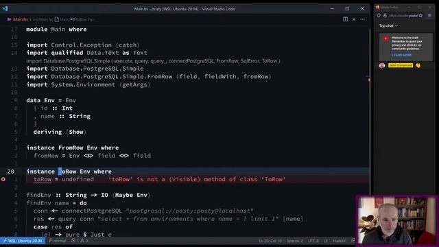 Learning Haskell -- The Postgres Edition (Part 2) смотреть онлайн