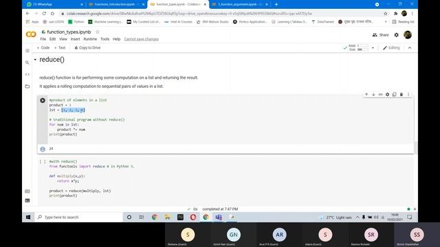 Session 5C - Python Functions - Filter, Map, Reduce смотреть онлайн