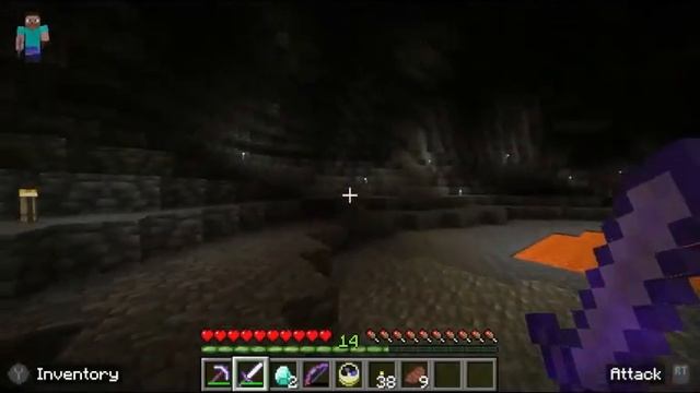 Playing Minecraft Java Edition on Steam Deck While Im Exploring as Im Finding Diamonds & Mining The смотреть онлайн