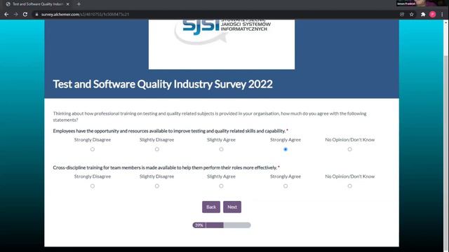 Measure the maturity of your testing processes via survey смотреть онлайн