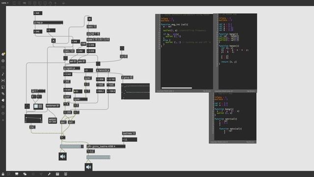 FM synthesis / java script / henon map / logistic map | max msp смотреть онлайн