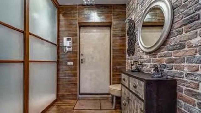 Гибкий камень в прихожей, идеи смотреть онлайн