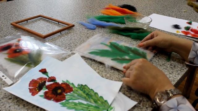 Мастер класс Живописные маки