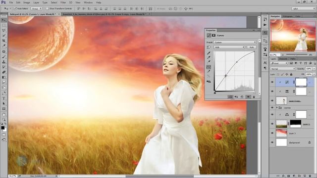 PHOTOSHOP MANIPULATION FANTASY EFFECTS TUTORIAL смотреть онлайн