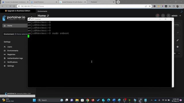Install Portainer on Docker: Simplify Container Management on Ubuntu Server смотреть онлайн