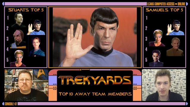 Trekyards Top 10 - Away Team Members смотреть онлайн