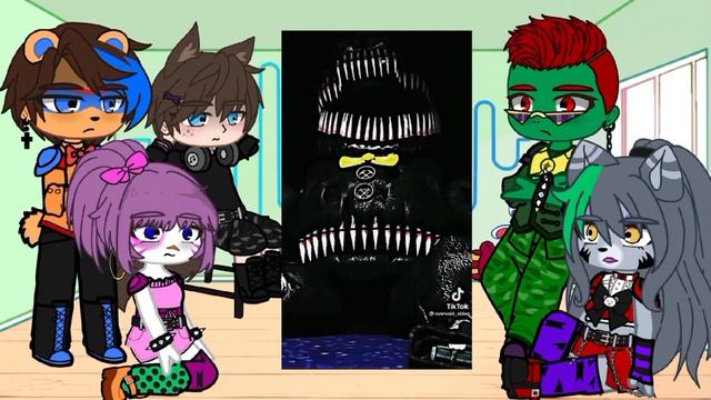 Реакция Фнаф 9 на марионетку и кошмаров /1//?/ смотреть онлайн