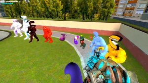 КТО САМЫЙ БЫСТРЫЙ? НОВЫЕ КАЧКИ КОШМАРНЫЙ МАЛЕНЬКИЙ АЛФАВИТ ЛОР ГАРРИС МОД ALPHABET LORE Garry`s Mod