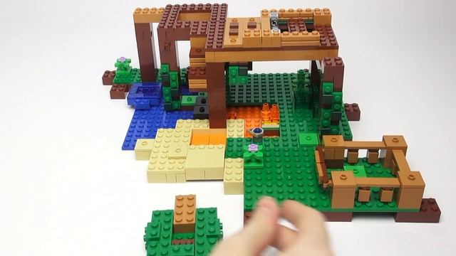 LEGO Minecraft 21125 The Jungle Tree House - Lego Speed Build Review смотреть онлайн