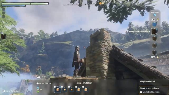 Luminescent Blocks -  Fireplace - House Update - Enshrouded