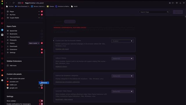 How to put custom website on sidebar in Opera GX смотреть онлайн