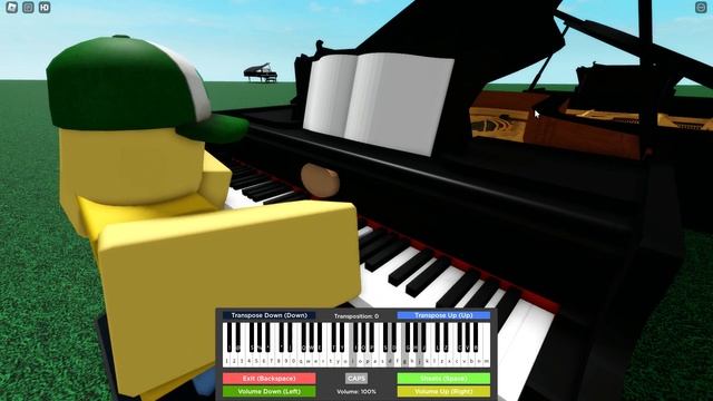 Cupid but it's on the Roblox piano смотреть онлайн