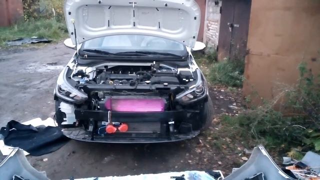 Подсветка радиатора Solaris 2017 смотреть онлайн