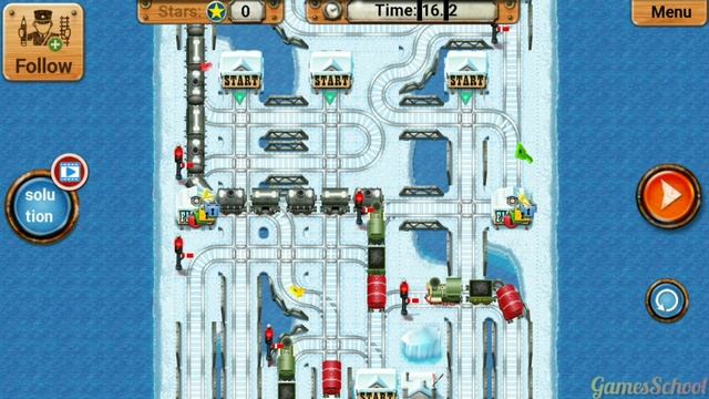 Rail Maze 2 Brain Train Gameplay - Train Puzzle Game - Android Gameplay #2181 смотреть онлайн