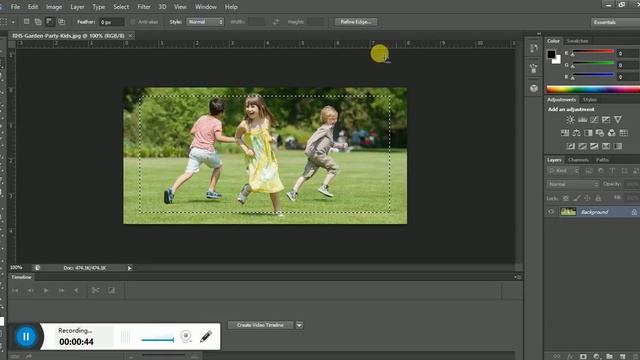 How to Make Blur Frame in Photoshop смотреть онлайн