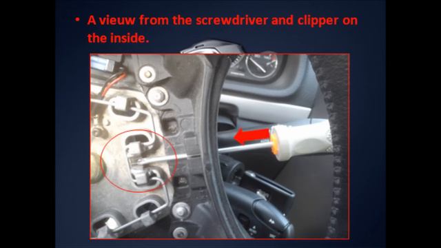 PEUGEOT 407 Airbag Removal And Horn Repair