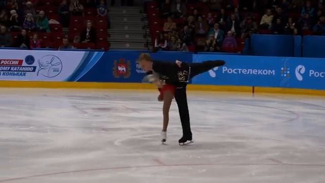 Первенство России среди юниоров 2016 Парное катание КП 4 Е БОРИСОВА Д СОПОТ ПЧ смотреть онлайн
