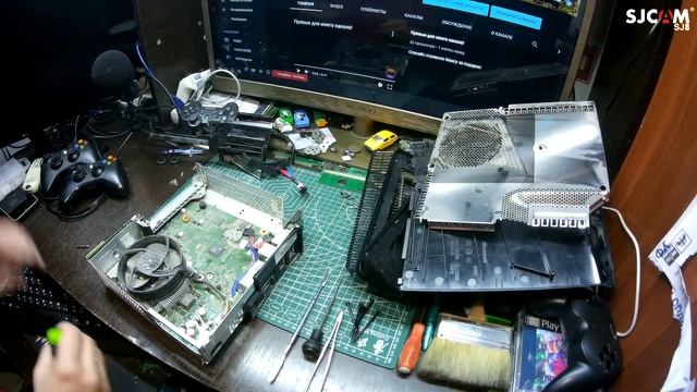 Отреставрируем XBOX360 для Брата. смотреть онлайн